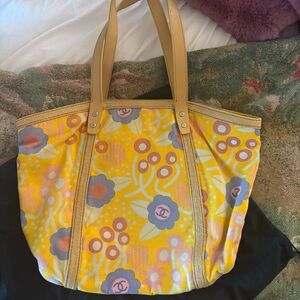 CHANEL Vintage Canvas Tote